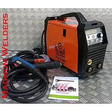 Mig200/Arc/Lift Tig 200amp Gas & Gasless Welder - Digital 